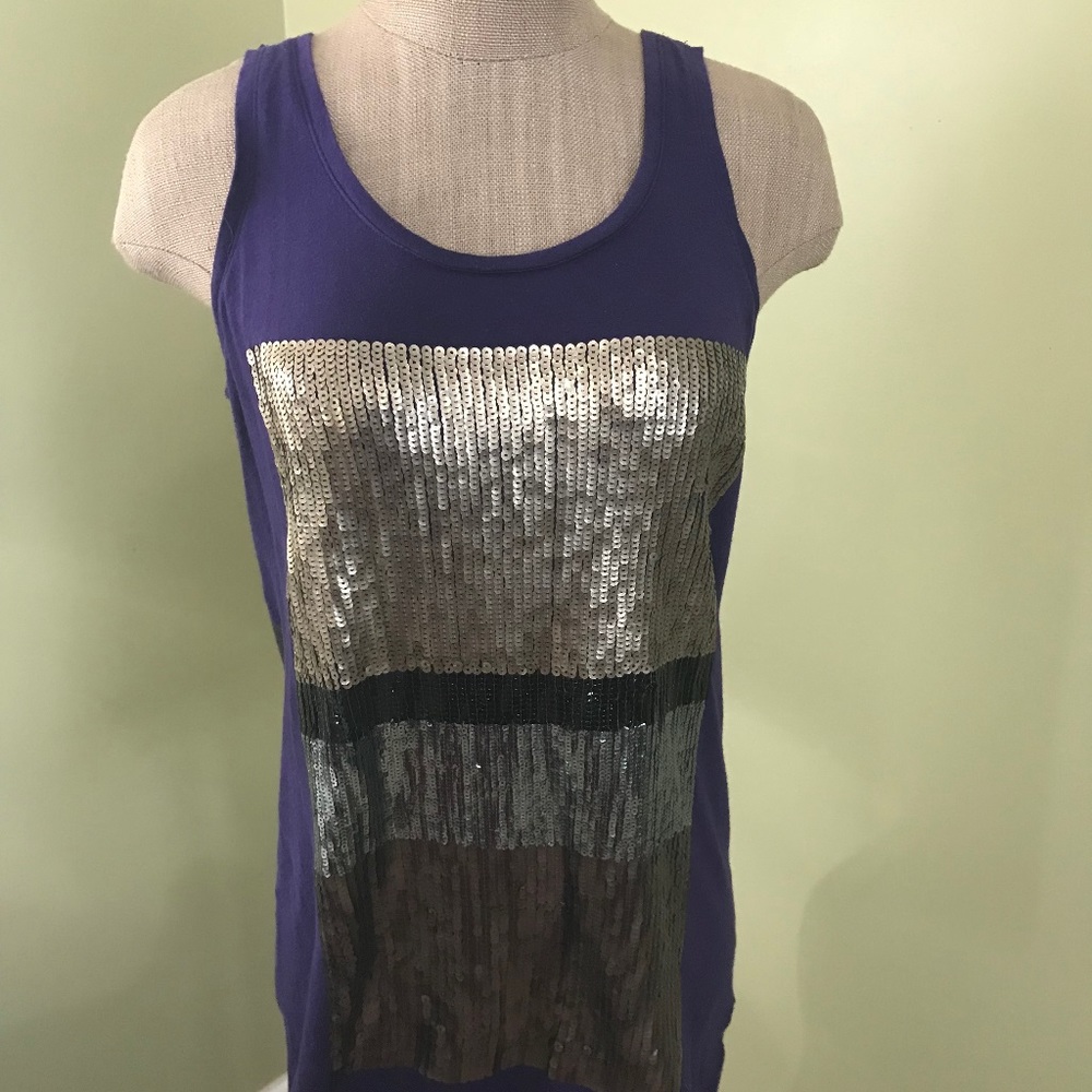 Multi-Colored Sequins Shirt